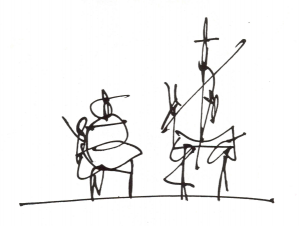 Don Quijote, illustration d'Antonio Saura